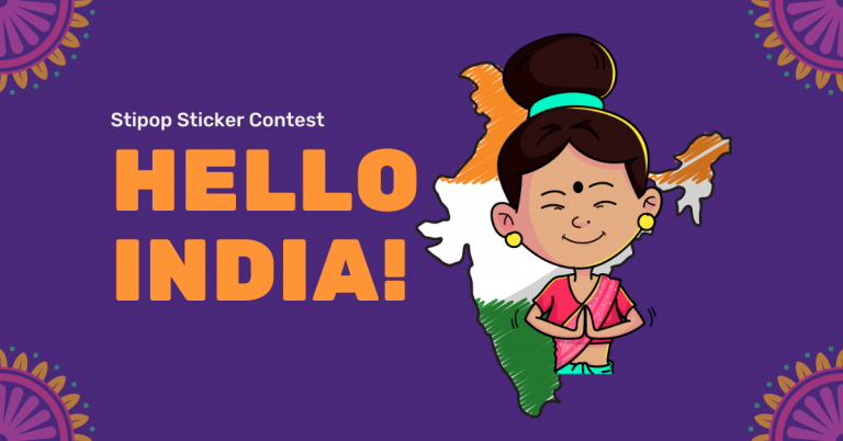 Hello India! Stipop Sticker Pack Contest